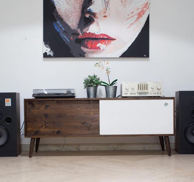 Madia Vintage, arredo fatto a mano da HATEWOODLAB